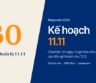Kế hoạch 11.11: checklist 30 ngày cho Shopee, TikTok Shop và 12.12