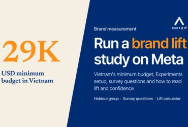 Meta brand lift study: setup, minimum budgets and how to read results